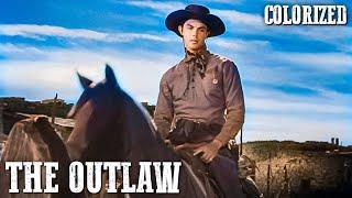 The Outlaw | COLORIZED WESTERN | Jack Buetel | Cowboy Movie | Romance