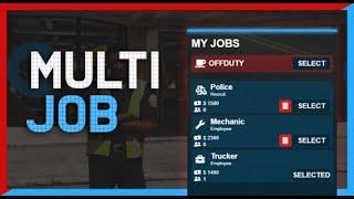 Core Multi Jobs #ESX #FiveM Zone