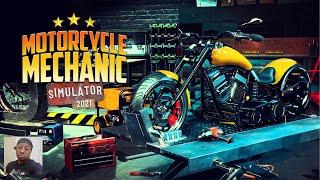 Motorcycle Mechanic Simulator 2021 Review / First Impression (Playstation 5)