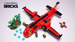 Lego City 60413 Fire Rescue Plane Speed Build