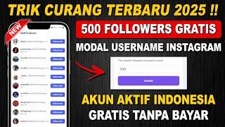 CARA MENAMBAH FOLLOWERS INSTAGRAM GRATIS TANPA AKUN TUMBAL