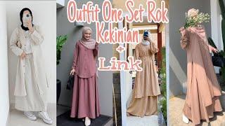 INSPIRASI ONE SET LONG TUNIK ROK KEKINIAN | Shopee Link