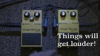 40 years in the making! The Boss OD-1 vs the Boss OD-3