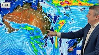 Aussie: Tracking showers + next wintry change this weekend