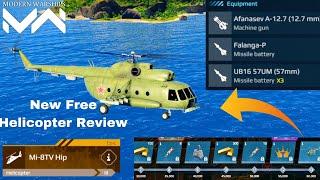 Modern Warships Mi-8TV Hip - New event free helicopter Review