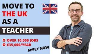 Teaching Jobs in UK With Visa Sponsorship | Move to UK as a Teacher | UK Jobs for Foreigners