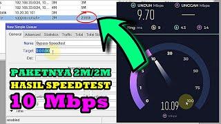 Tutorial Bypass Speedtest Client Mikrotik... Ssst!!