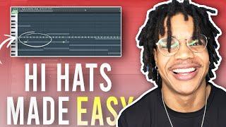 How To Make Good Hi-Hat Patterns (FL Studio Hi-Hat Rolls Beginner Tutorial)