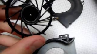 How to repair a brushless laptop fan that doesn't spin