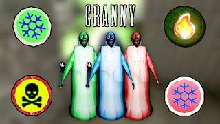 All Granny Chapters All Traps Vs All Enemies | Granny 1.9, Granny 3 Enhanced & Granny 5