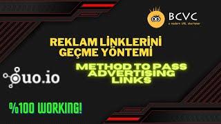 Bc.vc ve Ouo.io Linkleri Nasıl Geçilir? (Kesin Çözüm)