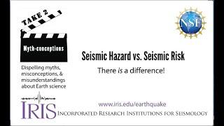 Earthquake Hazards vs Earthquake Risks (There is a difference!)