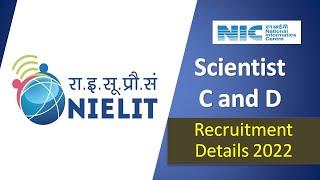 NIELIT NIC 2022 recruitment 120+ Vacancy