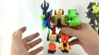 Sir Toys Knock Off KO Transformers Seacons Piranacon Smallest Set Seacons in your pocket