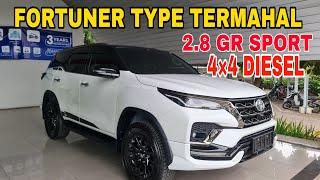 Review FORTUNER 2.8 GR SPORT 4×4 DIESEL TWO TONE