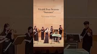 [앙상블유터피 Ensemble YUterpe] Vivaldi Four Seasons, “Summer”  #ensembleyuterpe  #chamberorchestrayuterpe