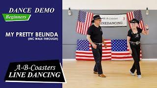 MY PRETTY BELINDA - Line Dance Demo & Walk Through