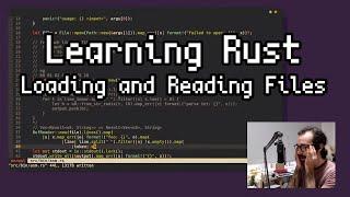 Live Coding Rust ｜ Writing a 16bit Virtual Machine ｜ Loading Binaries and Processing Files