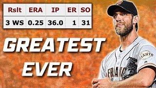 Celebrating Madison Bumgarner: The World Series' Greatest Pitcher