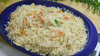 BIHUN GORENG PUTIH LETAK TELUR TAK PANDAI MASAK PUN BOLEH BUAT