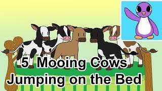 5 Mooing Cows Jumping on the Bed - Bright New Day Productions