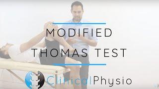 Modified Thomas Test for Knee and Hip | Clinical Physio