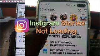 Instagram Stories Not Loading Fix-5 Solutions