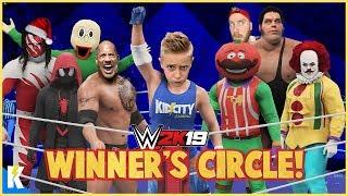 K-City WINNERS CIRCLE {All Star WWE 2k19 Royal Rumble Winners Match!) K-City GAMING