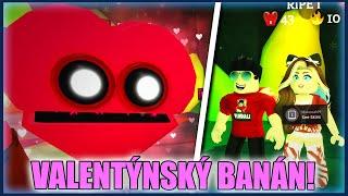 VALENTÝNSKÝ BANÁN! Roblox Banana Eats w/@VendaliRoblox