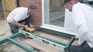 How to install a conservaBase base on your self build conservatory