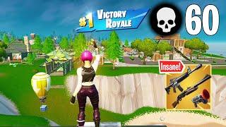 60 Elimination Solo vs Squads Wins (Fortnite Chapter 5 Season 3 Ps4 Controller Gameplay)