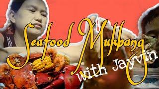 Seafood Mukbang with Jayvin || FIND THE EMOJI GAME