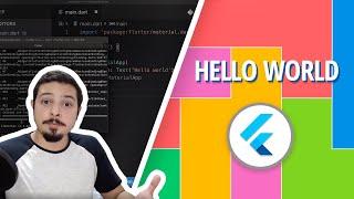 Como começar sua primeira app com o Flutter - Hello World | #AluraMais