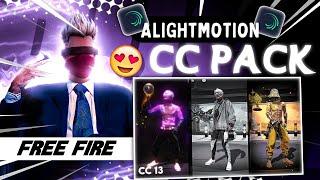 14+ Alightmotion cc pack | Free Fire High Quality cc pack | Xml & Link || Venro Editz