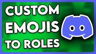 How to Add Custom Emojis to Discord Roles (EASY!)