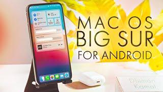 Install Mac OS Big Sur On Any Android // Mac OS Big Sur Theme For Android // Mac OS Klwp Theme 