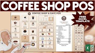 How To Create A Coffee Shop Point Of Sale In Excel
