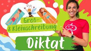 Diktat zur Groß- und Kleinschreibung | Deutsch – Grundschule | Silicon Valley Kids