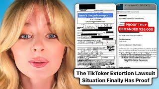 TikToker Extortion Lawsuit Finally Has Proof