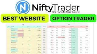 How To Use Nifty Trader Website | nifty trader option chain analysis | nifty trader kaise use kare