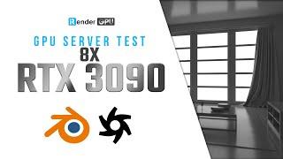 Powerful Render Farm for Blender & Octane Render with 8x RTX 3090 | iRender Cloud Rendering