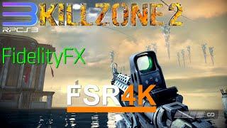 Killzone 2 ~AMD FidelityFX | RPCS3 v0.0.17-12640 | FSR 4K Upscale  PS3 ↑ 60FPS PS3 PC Emulation