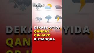 Dekabr oyida O’zbekistonliklarni qanday ob-havo kutmoqda