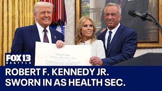 Robert F. Kennedy Jr. sworn in as President Trump’s health secretary