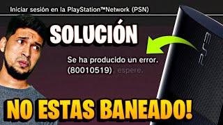 Solucion ERROR 80010519 Playstation 3 | OJO, NO ES BANEOO!