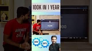 100K Subscribers for DevOps and Cloud Channel | Free Courses #devopsonline  #abhishekveeramalla