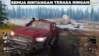 Terpasang Mod Toyota & Jeep Lanjut Konvoi Offroad ⊂ ͡ ▿ ͡つ | SnowRunner Indonesia