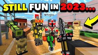 PIXEL GUN 3D IS STILL FUN IN 2023... (10 YEARS LATER)