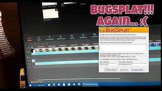 Bugsplat Wondershare Filmora Again