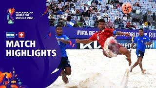 El Salvador v Switzerland | FIFA Beach Soccer World Cup 2021 | Match Highlights